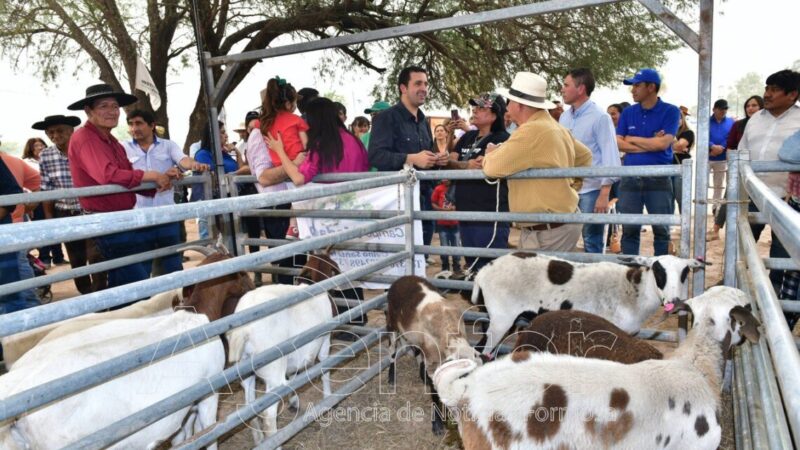 El Vicegobernador acompañó la segunda ExpoFeria de Ganado Menor y Hortícola en Pozo del Tigre