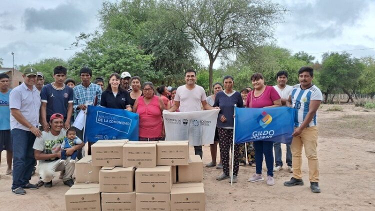 Sin pausa, continúa la distribución de módulos alimentarios a comunidades aborígenes