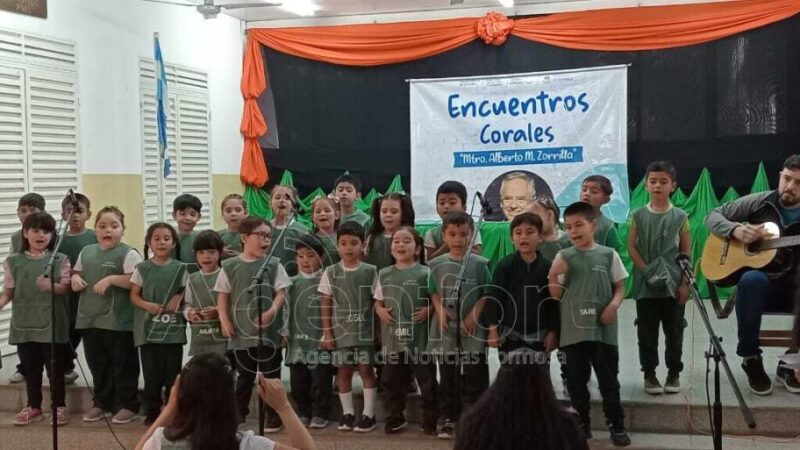 Comenzaron los Encuentros Corales “Dr. Alberto Marcelo Zorrilla” en el Nivel Inicial