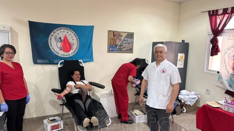 Sin pausas, en el interior continúan las colectas voluntarias de sangre y plaquetas por aféresis
