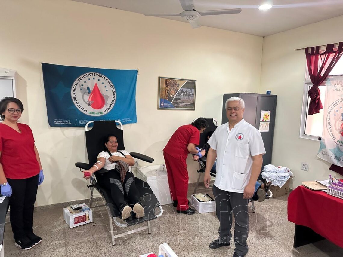 Sin pausas, en el interior continúan las colectas voluntarias de sangre y plaquetas por aféresis