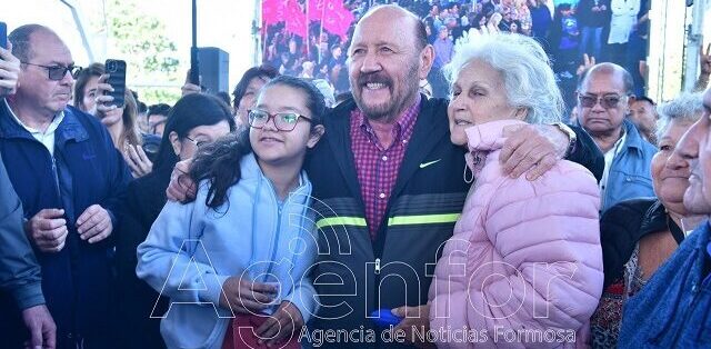 Con gran alegría, el barrio Eva Perón recibió al OPNGT