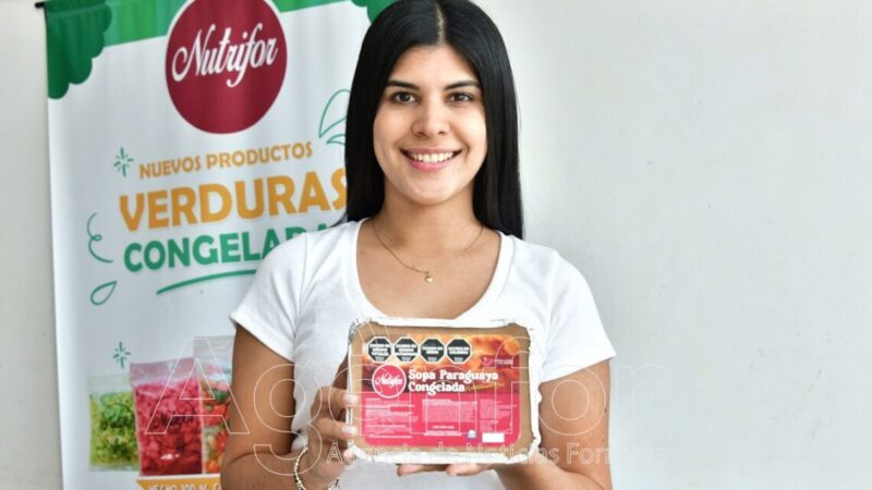 La sopa paraguaya Nutrifor es un éxito en ventas