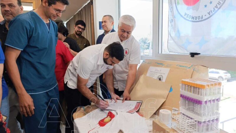 Cuatro hospitales se sumaron a la Red Provincial de Hemoterapia y recibieron equipamiento