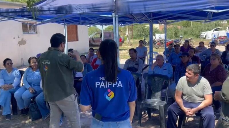 El Instituto PAIPPA brindó importante capacitación sobre huerta familiar en Las Lomitas