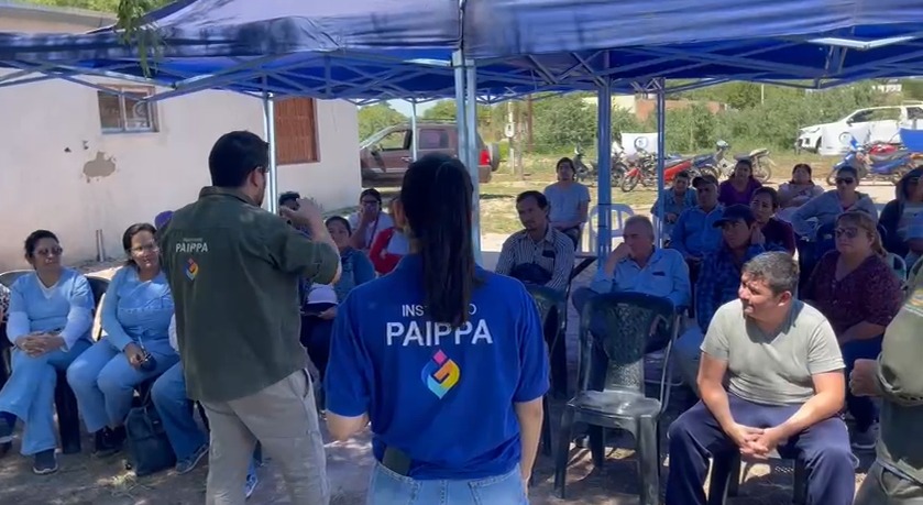 El Instituto PAIPPA brindó importante capacitación sobre huerta familiar en Las Lomitas