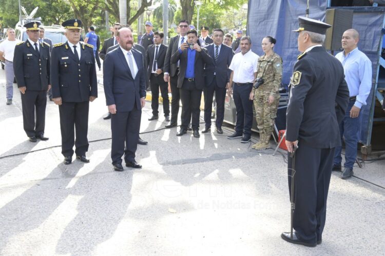 El gobernador Insfrán presidió el acto del 64º aniversario de la Policía de Formosa