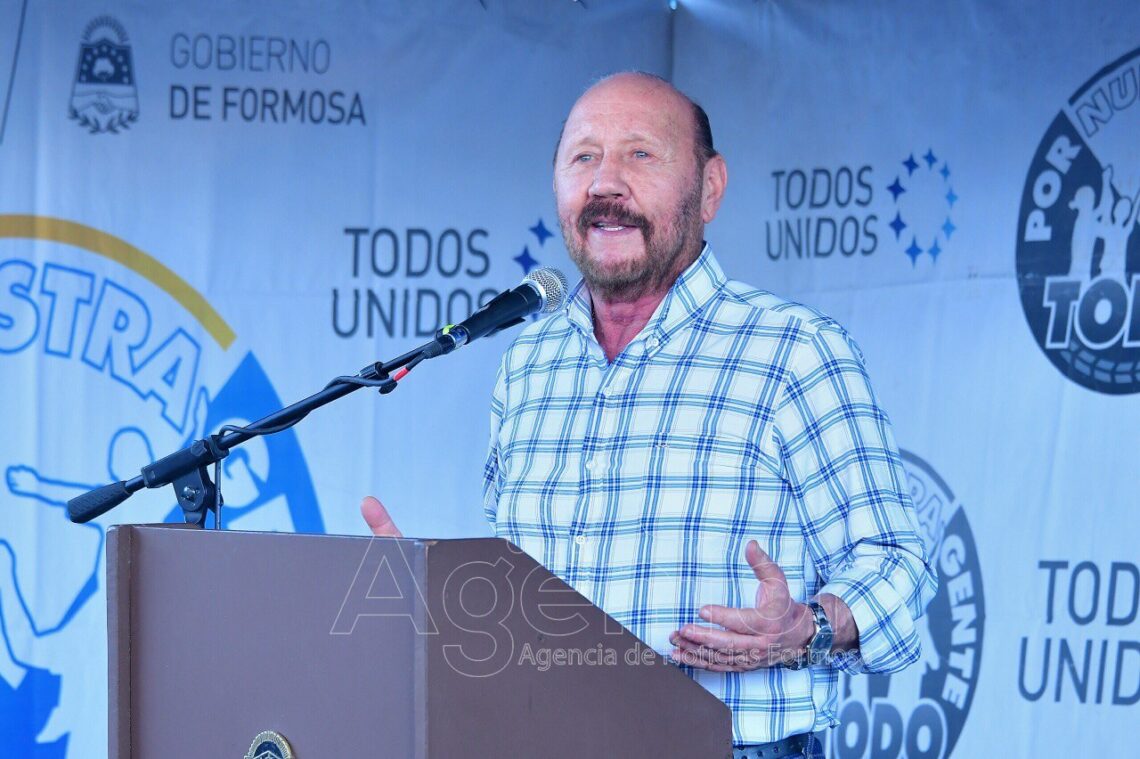 Insfrán: “El Modelo Formoseño mira a su pueblo con la integridad que tiene que ser, a todos los sectores”