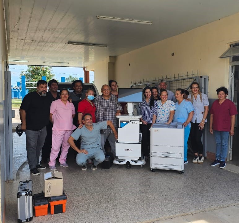 El Hospital de General Belgrano recibió nuevos equipos para el servicio de diagnóstico por imagen