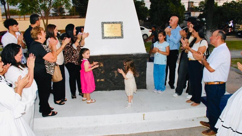 Pirané rindió homenaje al profesor Rubén Luciano Vergara