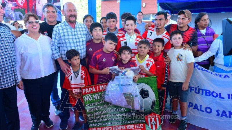 En otra muestra más del Estado presente en Formosa, el OPNGT llegó a Palo Santo