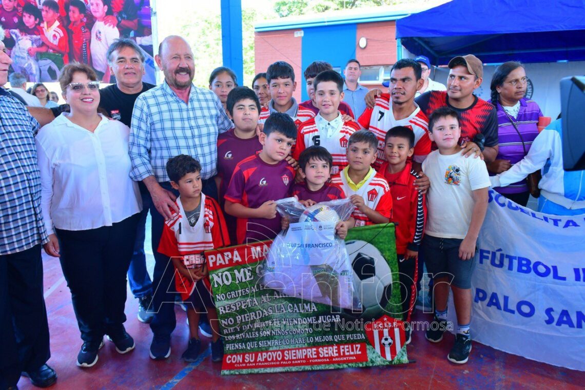 En otra muestra más del Estado presente en Formosa, el OPNGT llegó a Palo Santo