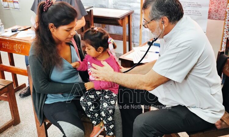 Fueron superadas las dos mil prestaciones de salud en la comunidad originaria Colonia Muñiz