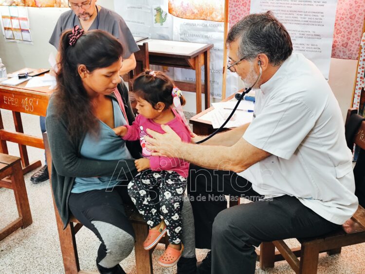 Fueron superadas las dos mil prestaciones de salud en la comunidad originaria Colonia Muñiz