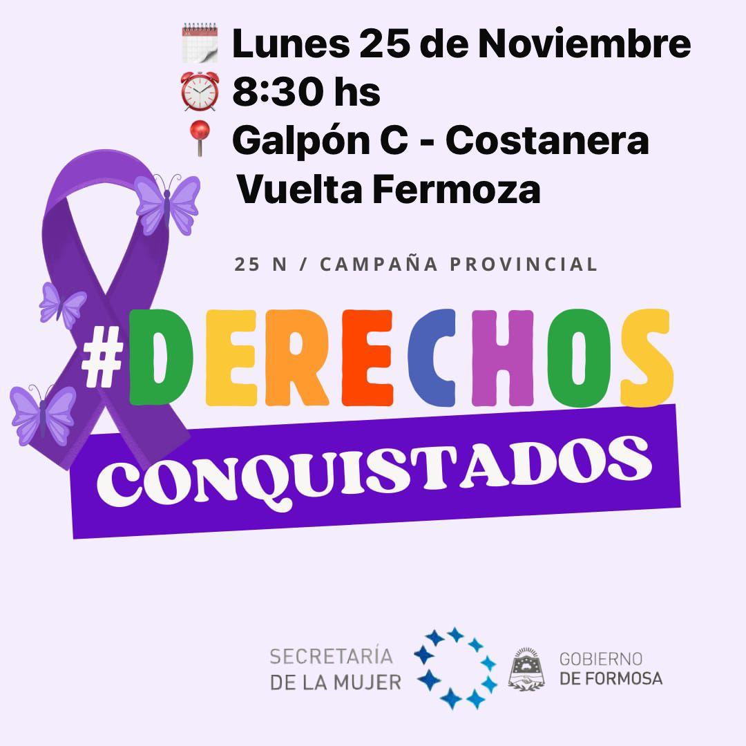 Acto en el Galpón “C” por el Día Internacional de la Eliminación de la Violencia contra la Mujer