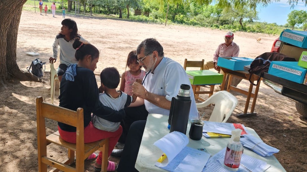 Renovaron atenciones integrales de salud en la comunidad originaria Pencolé