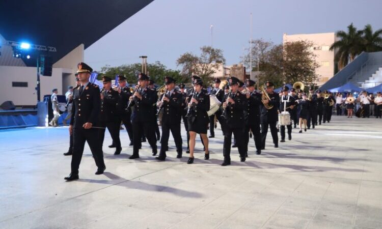 Se realizó la Expo Policial 2024 y el primer Encuentro Internacional y Regional NEA de bandas de música