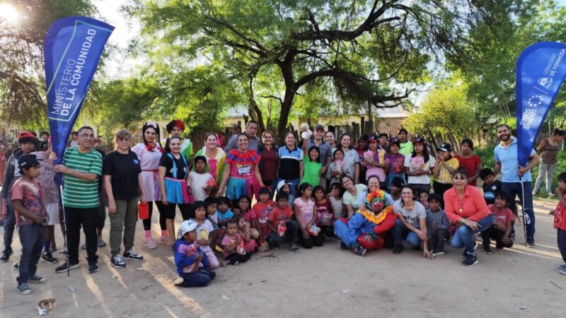 El Gobierno de Formosa fortalece el tejido comunitario en Ingeniero Juárez con acciones interdisciplinarias