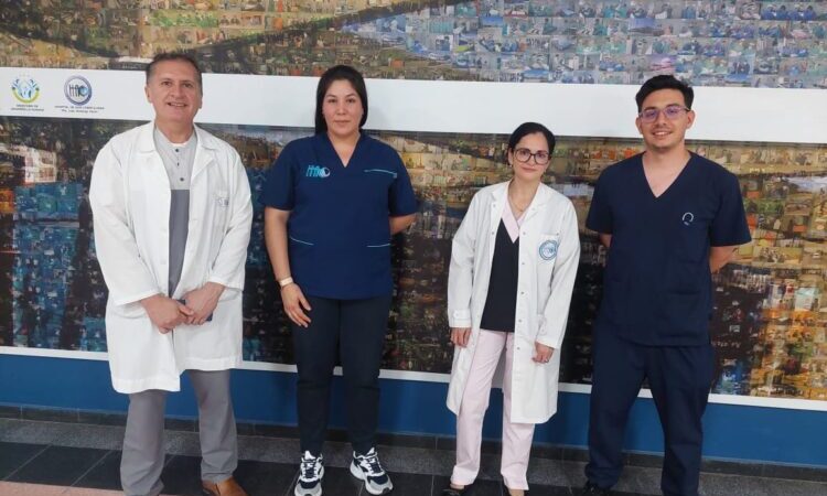 Se realizó con éxito la primera cirugía endoscópica de craneosinostosis en el HAC