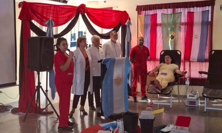 Formosa se sumó a la colecta “Latinoamérica Unida Dona Sangre”