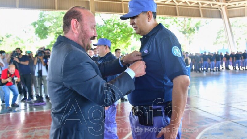 El gobernador Insfrán presidirá el acto de ascenso de la Policía de Formosa