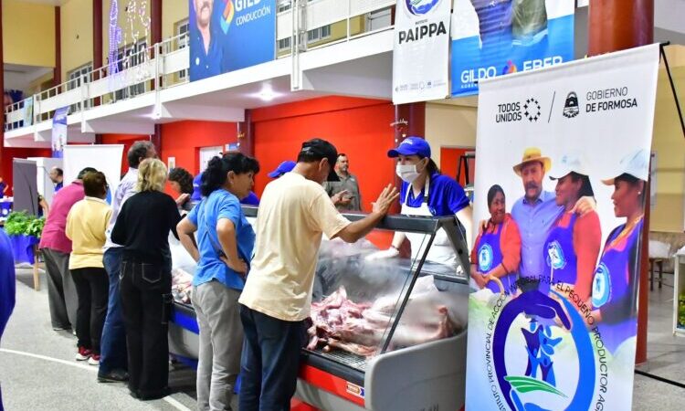 Exitosa feria paippera con venta especial de cabritos del oeste formoseño