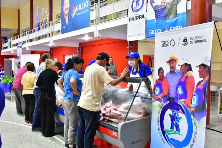 Exitosa feria paippera con venta especial de cabritos del oeste formoseño
