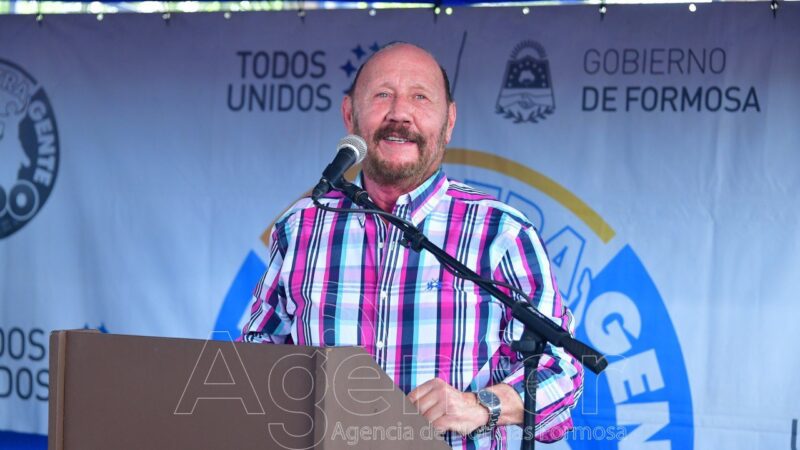 Insfrán: “Tengo un solo mandante y es el pueblo de Formosa”