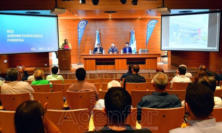 Presentaron la Red Agrometeorológica Formosa