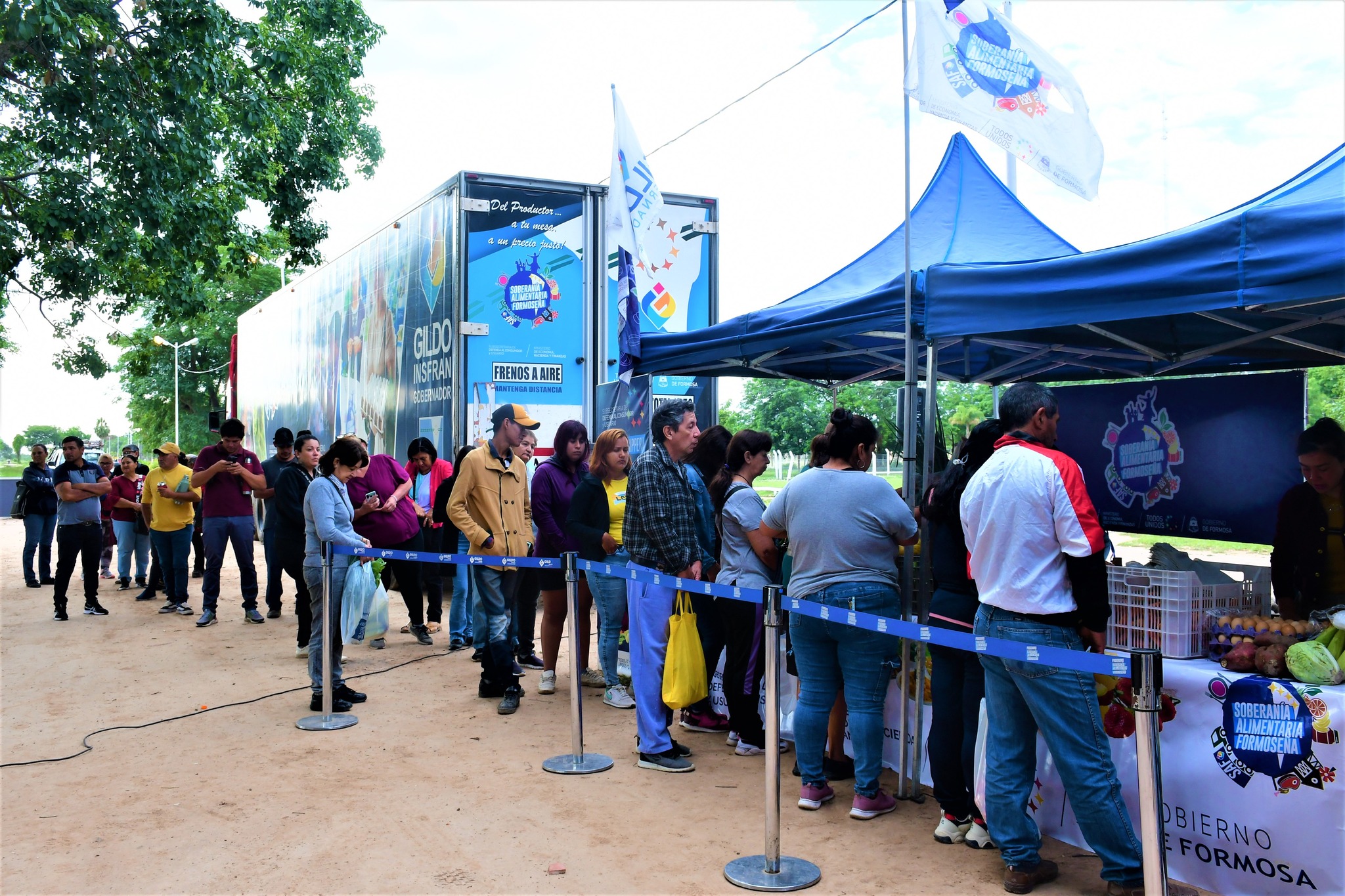 Soberanía Alimentaria Formoseña acompañará al OPNGT con una edición en el barrio San Francisco