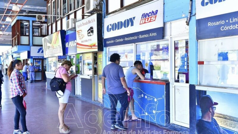 Se reactivaron las ventas de pasajes en la Terminal de Ómnibus