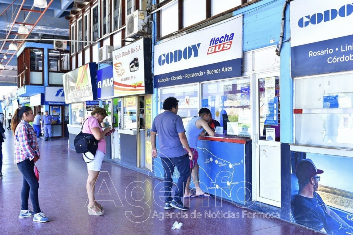 Se reactivaron las ventas de pasajes en la Terminal de Ómnibus