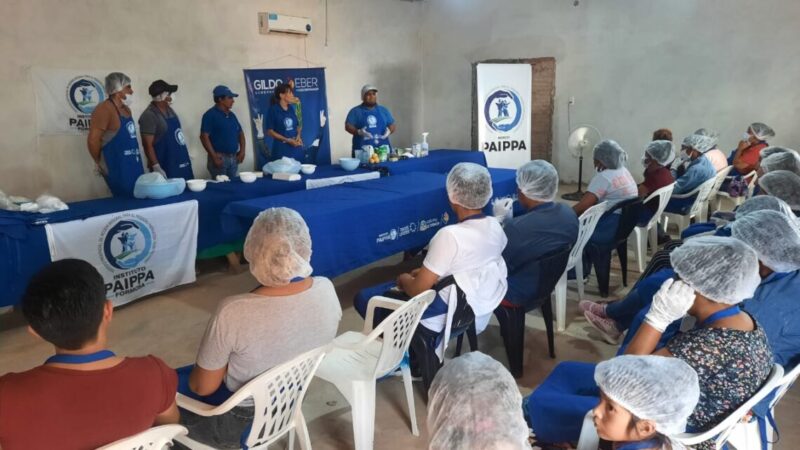 El área de Valor Agregado del PAIPPA ofreció una capacitación en el oeste formoseño