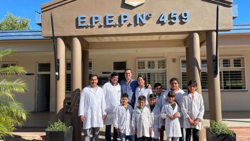 Vecinos de parajes de la RN 86 agradecieron al Vicegobernador por las obras en camino vecinal: “Significa mucho”