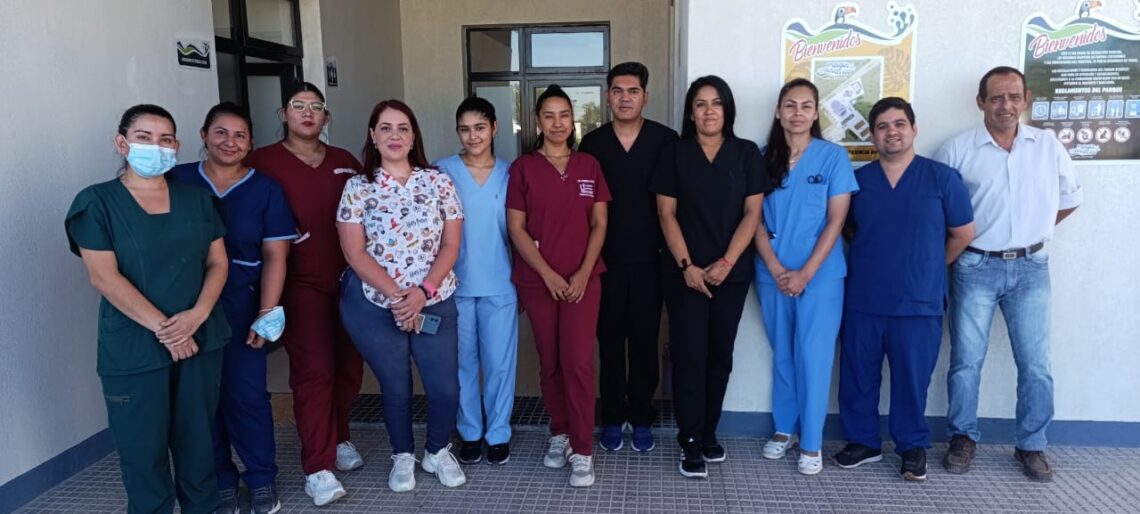 El Parque Acuático de Las Lomitas está dotado con consultorios para los controles de salud