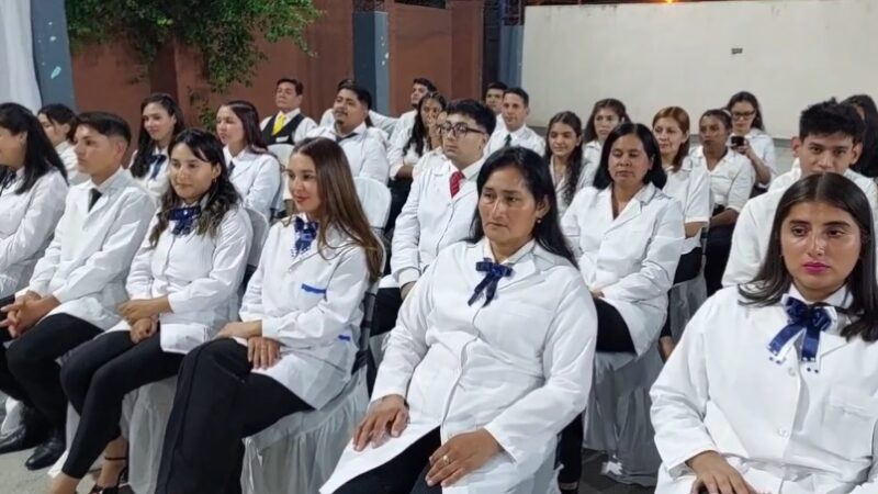 El Instituto Superior de Formación Docente, Continua y Técnica de Las Lomitas celebró el acto de promoción de sus tres carreras