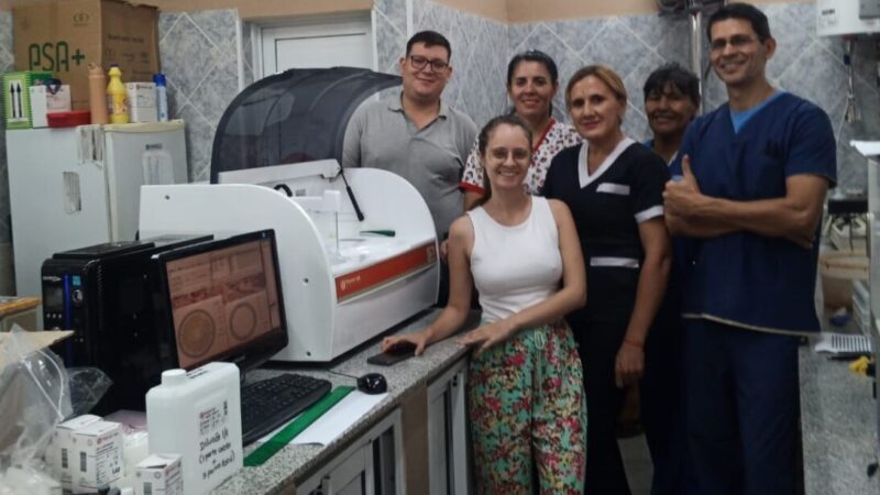 Sobre el cierre del año fue incorporado un nuevo equipo de última generación al Hospital de Pozo del Tigre