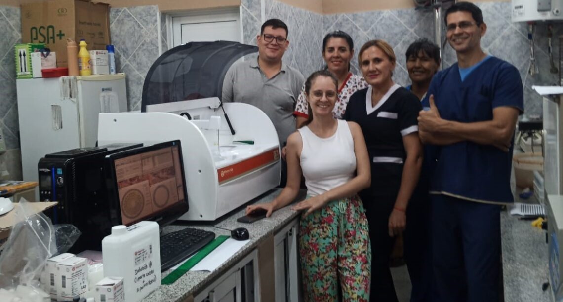 Sobre el cierre del año fue incorporado un nuevo equipo de última generación al Hospital de Pozo del Tigre