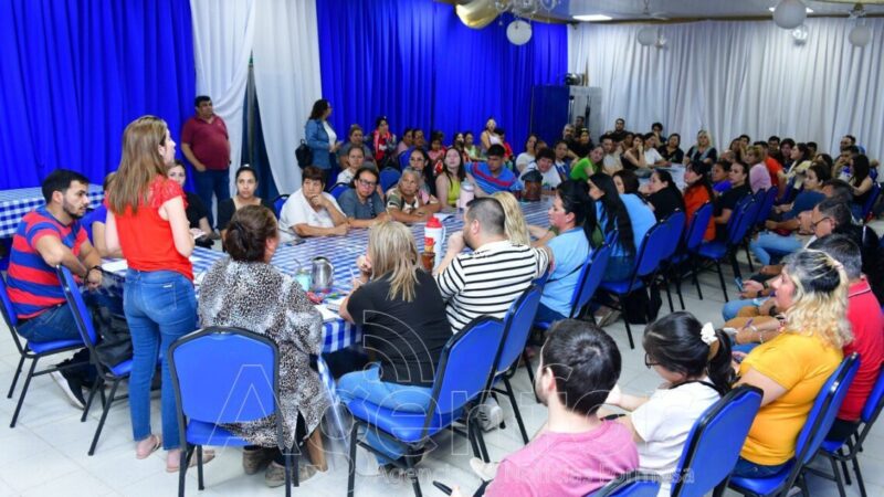 Se realizaron reuniones organizativas por jurisdicción para la entrega de las bolsas navideñas