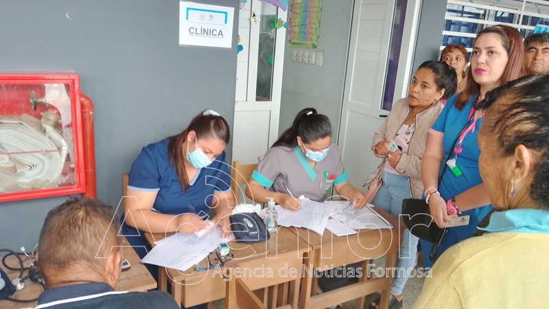 Las Lomitas: importante cantidad de atenciones en el primer día del operativo integral de salud