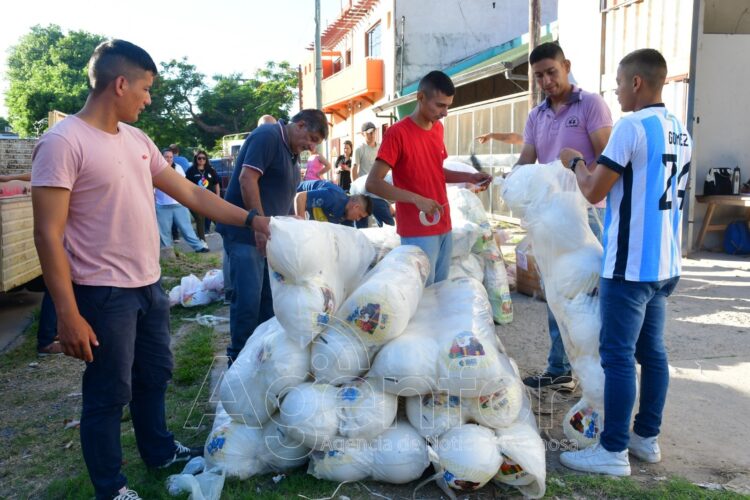 Día de Reyes: Destacaron el trabajo militante en la organización y logística de juguetes en Capital