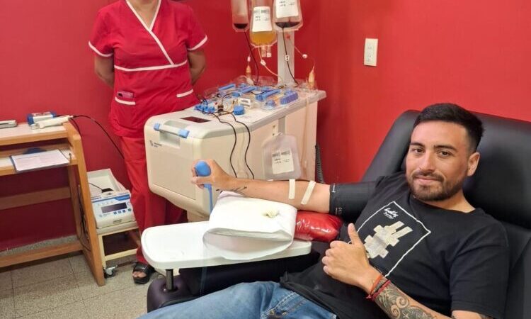 Se realizó la segunda jornada del año de donación de plaquetas por aféresis en el Hospital Distrital de Las Lomitas