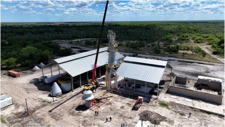 Un nuevo logro en la construcción de la planta industrial “Fermosa Biosiderúrgica”