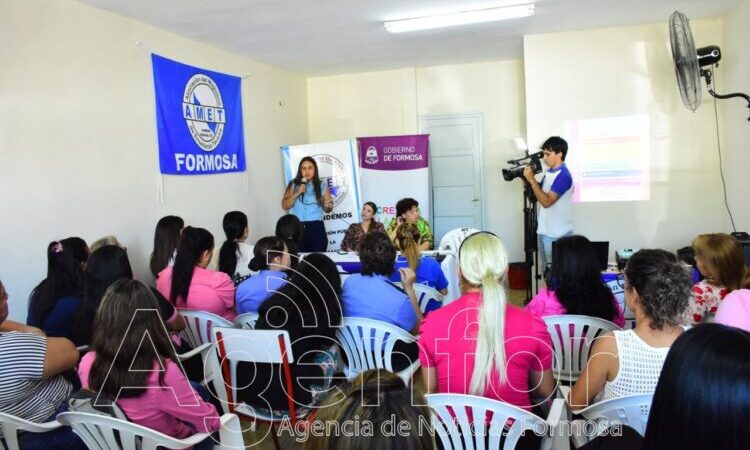 La Secretaría de la Mujer brindó capacitación en AMET