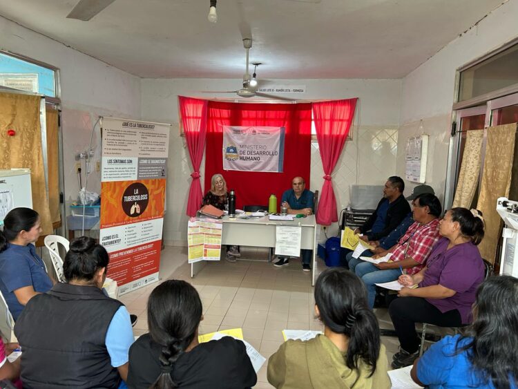 El Programa Provincial de Tuberculosis reforzó la capacitación de los equipos de salud de la zona oeste