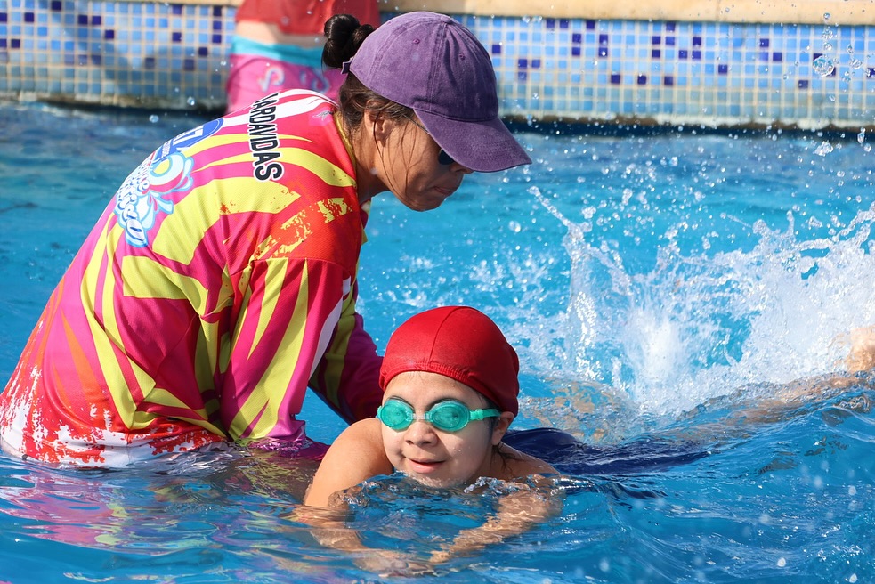 Pileta libre, aquagym y clases de natación en el Parque Acuático “17 de Octubre”