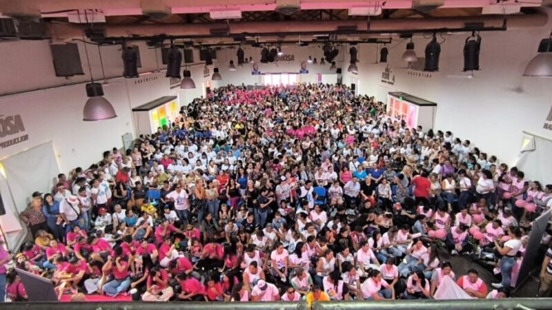 8M: Mujeres del Modelo Formoseño realizaron un encuentro en el Galpón “G”