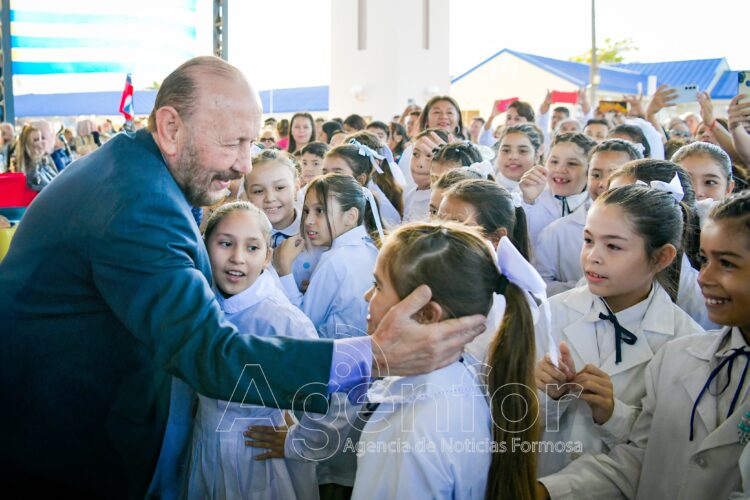 Destacan que “en contraste con la Nación, en Formosa se siguen inaugurando obras educativas”