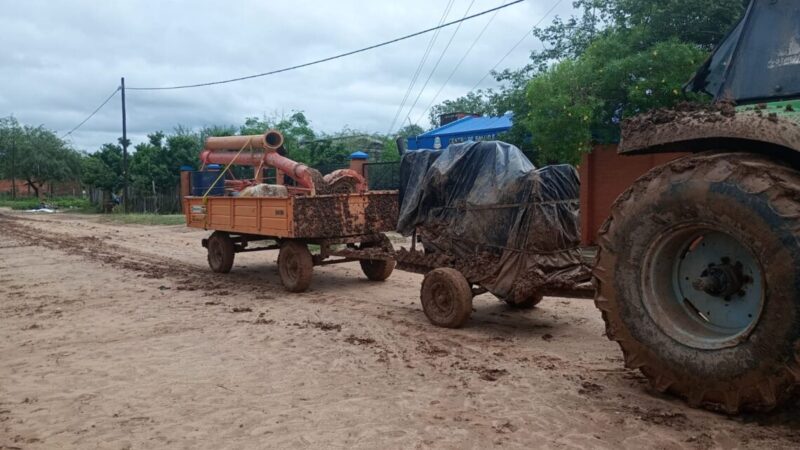 El Gobierno de Formosa continúa atendiendo las inundaciones en Fortín Soledad