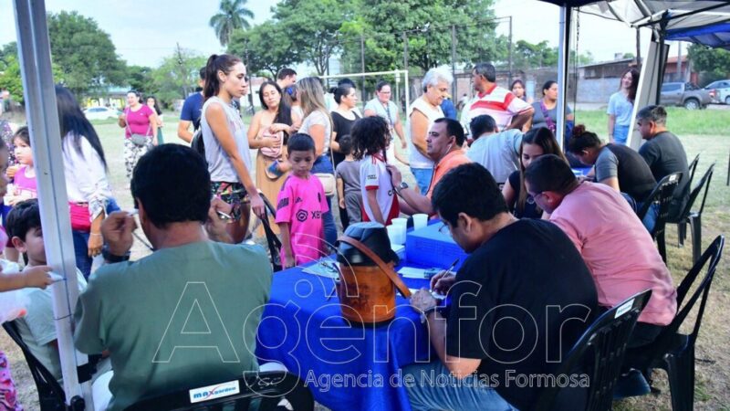 Solís: “Vamos a seguir visitando cada barrio y cada pueblo llevando acciones y fortaleciendo el Modelo Formoseño”